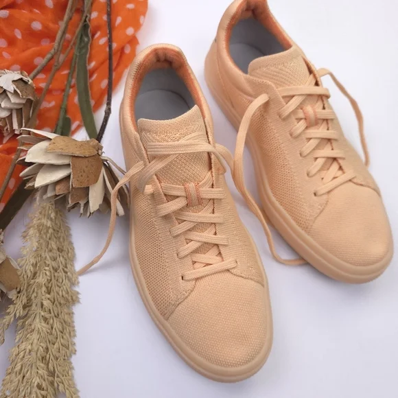 Rothy's Peach Sneakers Womens 9.5m - Picture 8 of 9
